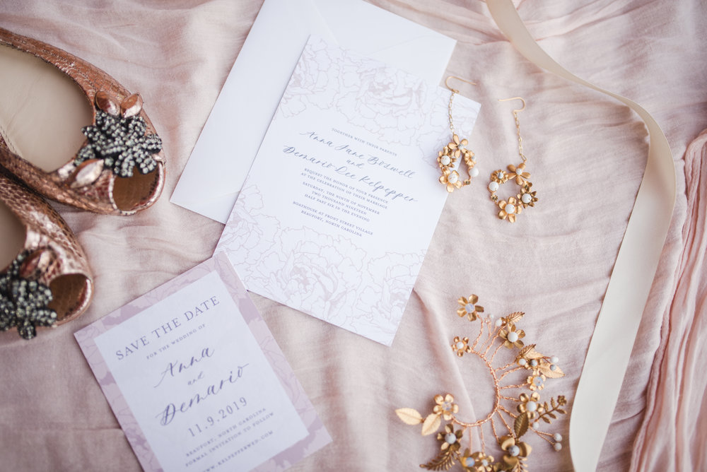 Anna Hand Drawn Wedding Invitation Pink Peonies Feathered Heart PrintsButterfly Garden (15 of 187).jpg